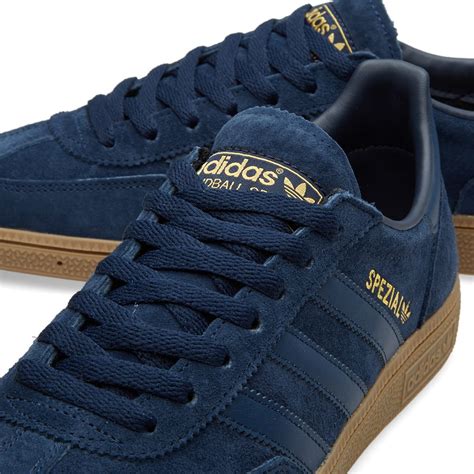 Adidas spezial navy and white